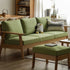 Nayoro Natural Solid Oak Seat Sofa