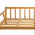 Nayoro Natural Solid Oak Seat Sofa
