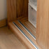 Neath Solid Oak Sliding Door Wardrobe - Oak Furniture Store