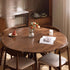 Nest Solid Walnut Round Dining Table - Oak Furniture Store