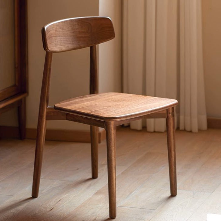 Newark Solid Walnut Dining Chair - Oak Furniture Store