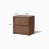 Norden Natural Solid Wood Bedside Table - Oak Furniture Store