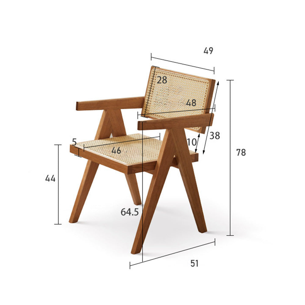 Nordic Natural Solid Cherry Designer Chair