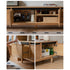 Novara Natural Solid Ash  Entertainment Unit