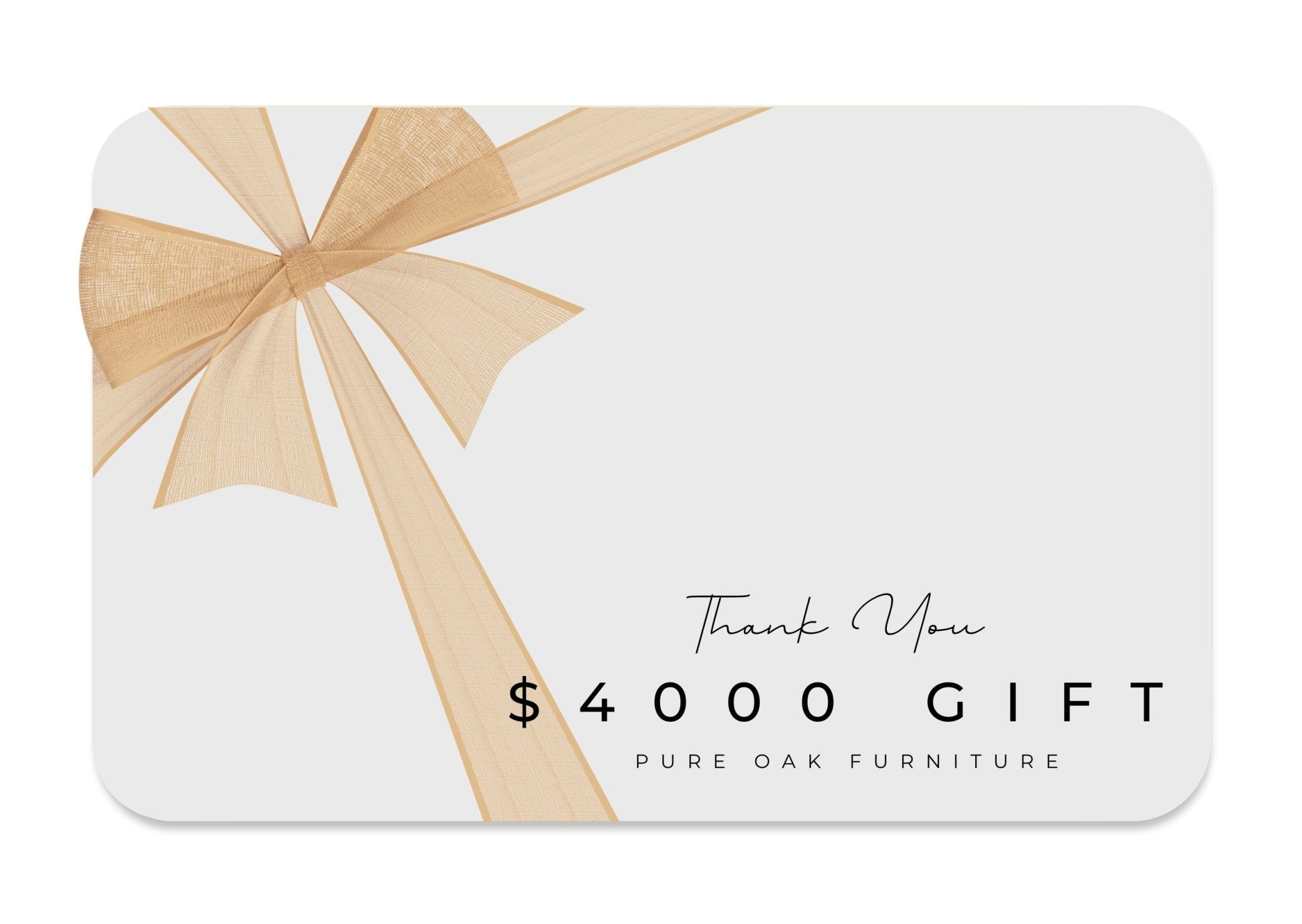 Oak Furniture Gift Card AU | Oak Furniture Store