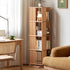 Nerola Natural Solid Beech Rotating Bookshelf