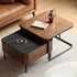 Oliena Natural Solid Walnut Coffee Table Set