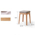 Olini Natural Solid Oak Stacking Stool | Oak Furniture Store