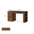 Oliveri Natural Solid Walnut Desk with Hutch