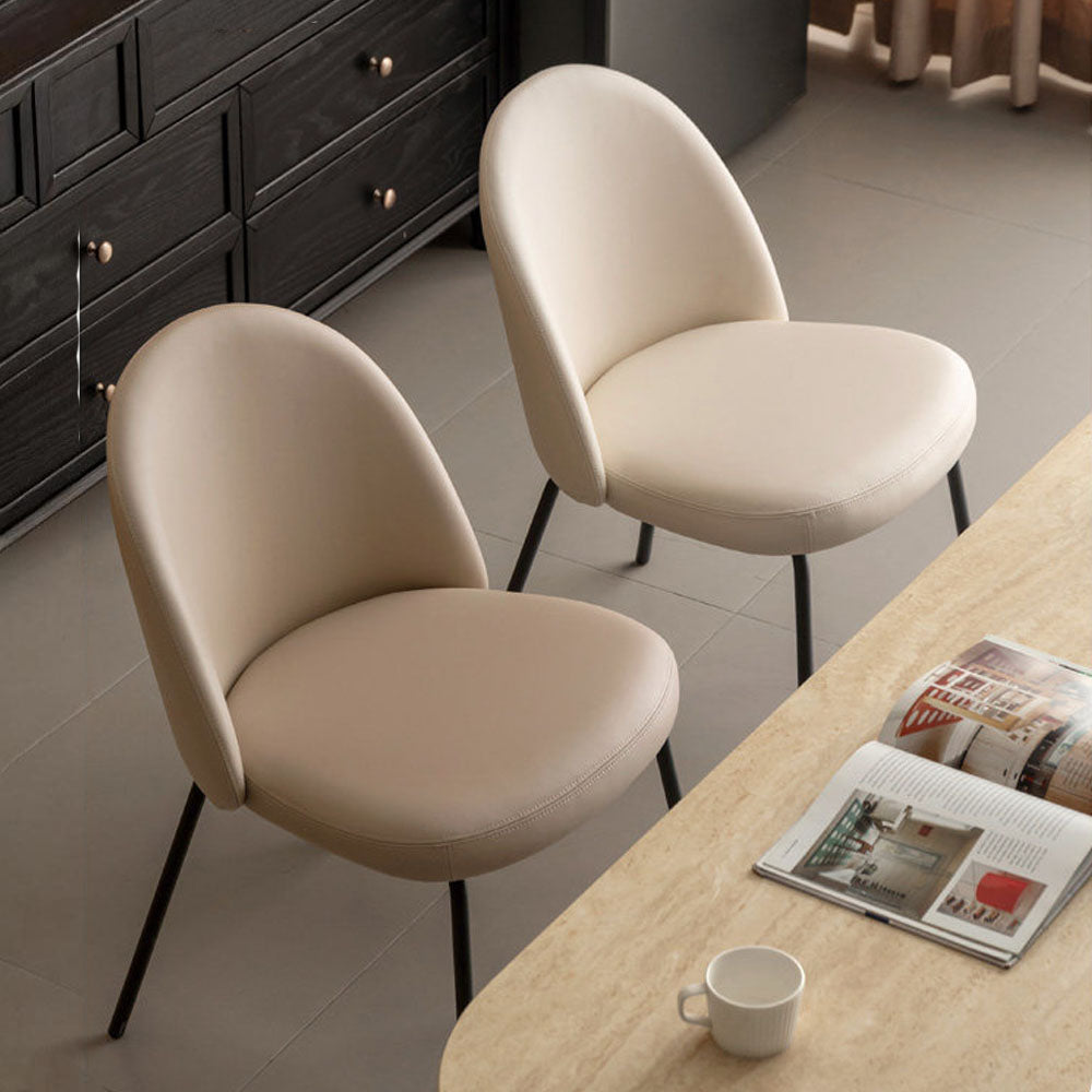 Loreto Faux Leather Dining Chair