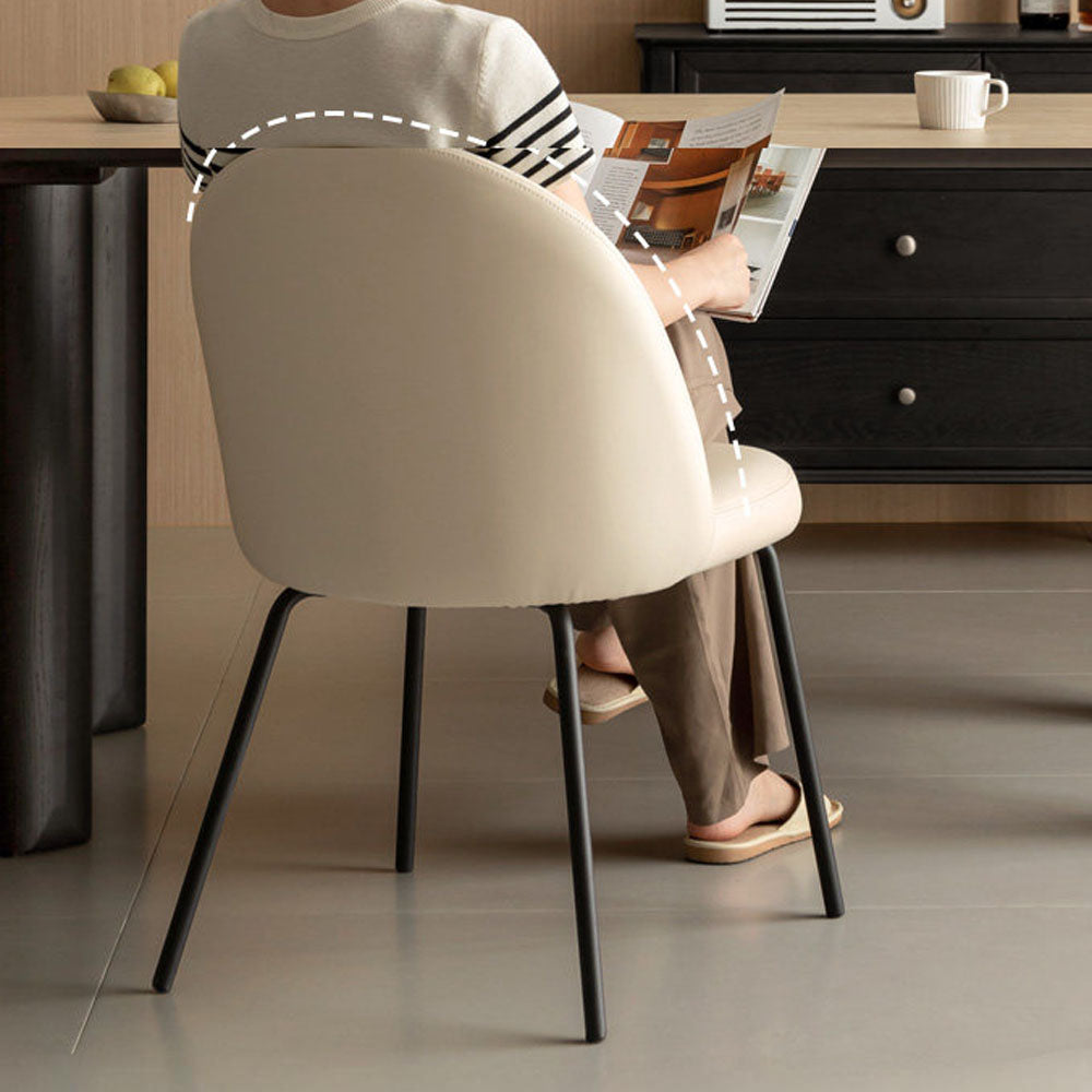 Loreto Faux Leather Dining Chair