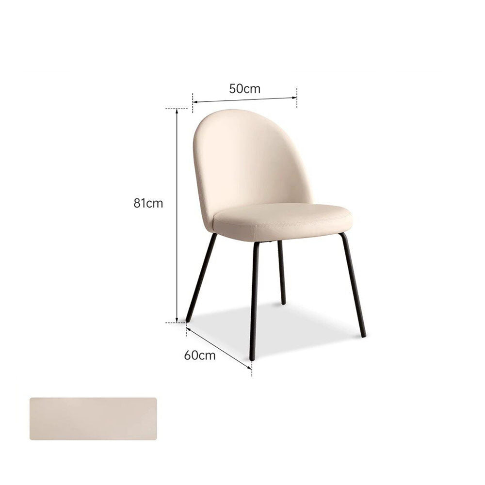 Loreto Faux Leather Dining Chair