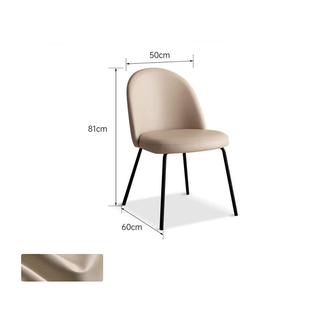 Loreto Faux Leather Dining Chair
