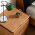 Broby Natural Solid Cherry Floor Standing Bedside Table