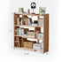 Orvieto Natural Solid Oak Extending Turning Bookcase