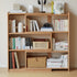 Orvieto Natural Solid Oak Extending Turning Bookcase
