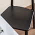 Oslo Charcoal Solid Oak Dining Chair