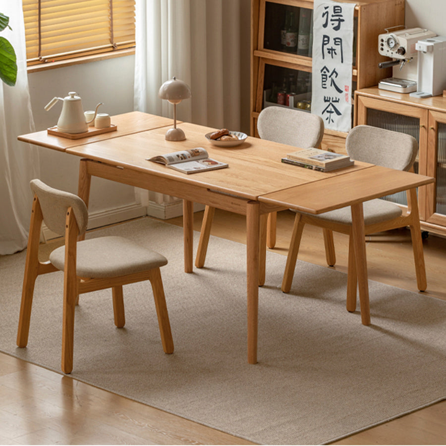 Oslo Natural Oak Extending Dining Table