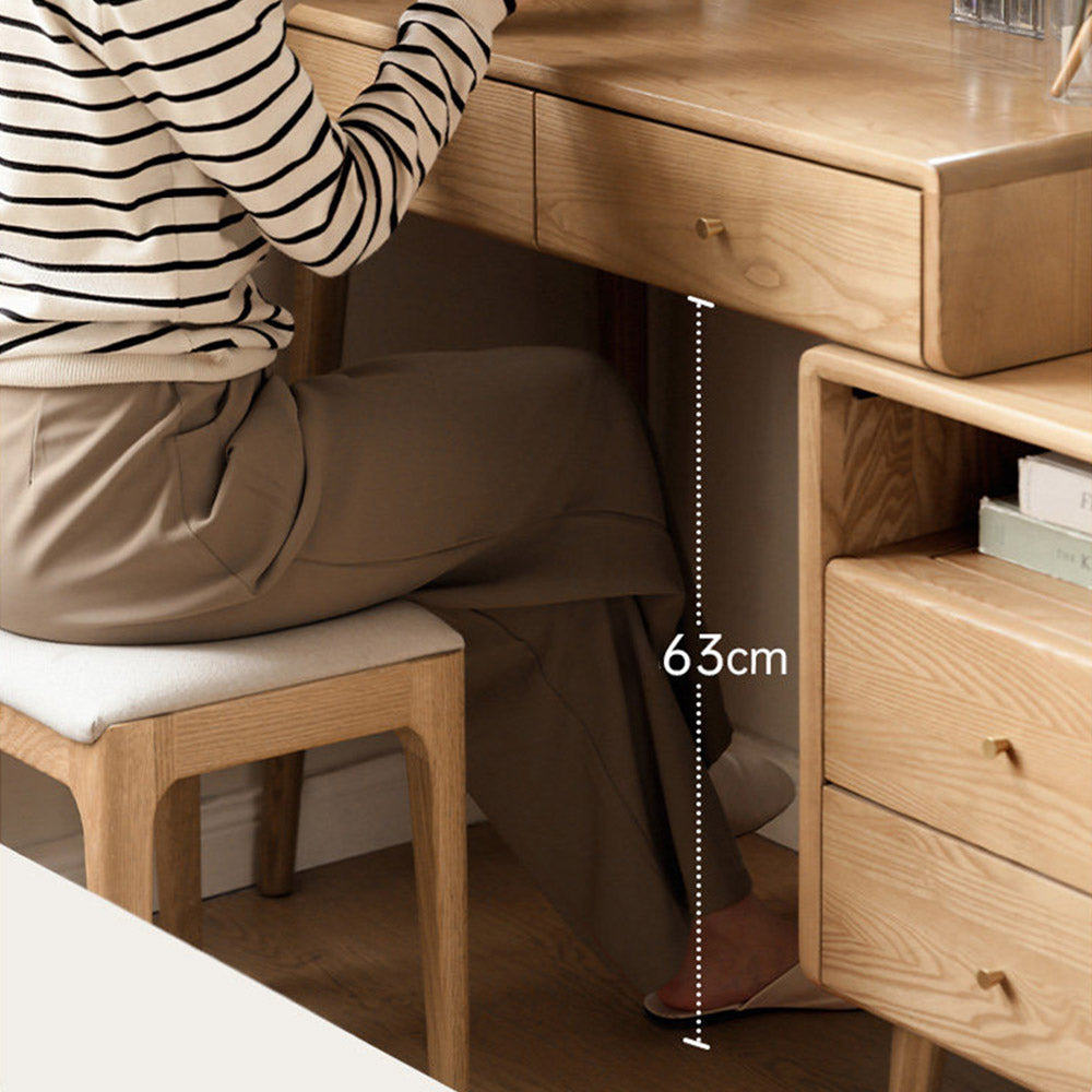 Oslo Natural Solid Ash Dressing Table