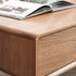 Oslo Natural Solid Oak Coffee Table Design 2 | square coffee table NZ with storage for living room | Oak Furniture Store