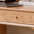 Oslo Natural Solid Oak Desk with Hutch