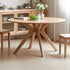 Oslo Natural Solid Oak Round Dining Table