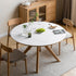 Oslo Natural Solid Oak Round Dining Table with Ceramic Top