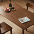 Oslo Natural Solid Walnut Dining Table
