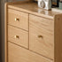 Oslo Natural Solid Oak 3 Over 3 Tallboy