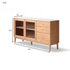 Oslo Solid Oak Sideboard With Ceramic Top