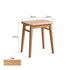 Ottana Natural Solid Hardwood Dressing Stool