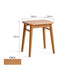 Ottana Natural Solid Hardwood Dressing Stool