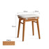 Ottana Natural Solid Hardwood Dressing Stool