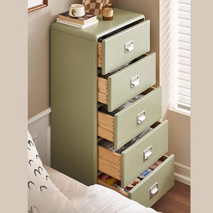 Oxford Solid Britch Painted Tallboy - Oak Furniture Store