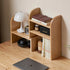 Padure Natural Solid Oak Extending Desktop Corner Shelf | Oak Furniture Store