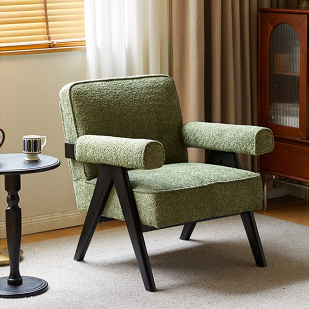 Polino Faux Shearling Leisure Sofa Chair