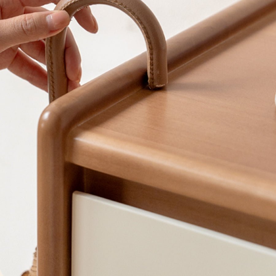 Porto Solid Tulip Poplar Shoe Cabinet | Oak Furniture Store