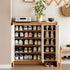 Porto Solid Tulip Poplar Shoe Cabinet | Oak Furniture Store