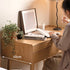 Beverley Natural Solid Ash Dressing Table - Oak Furniture Store