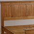 French Rustic Solid Oak Bed Frame - Oak Furniture Store