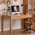 Humbie Solid Oak Study Desk - Oak Furniture Store