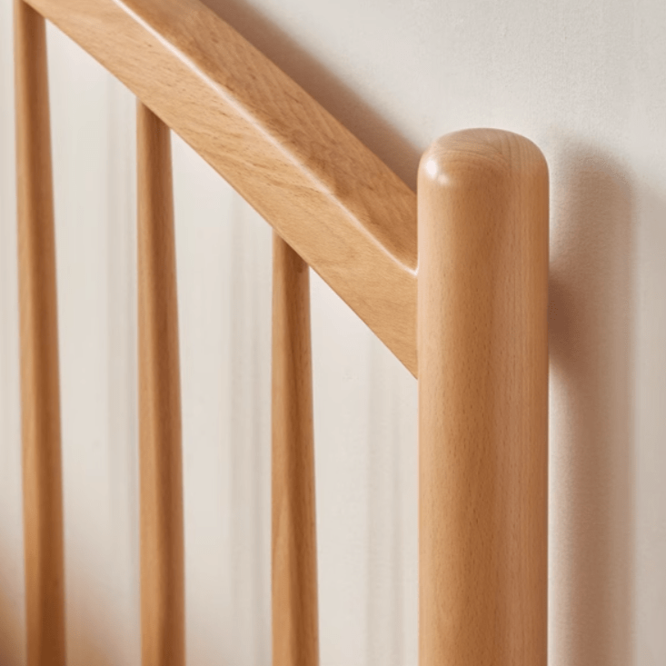 Kemi Natural Solid Beech Harp Bed Frame - Oak Furniture Store