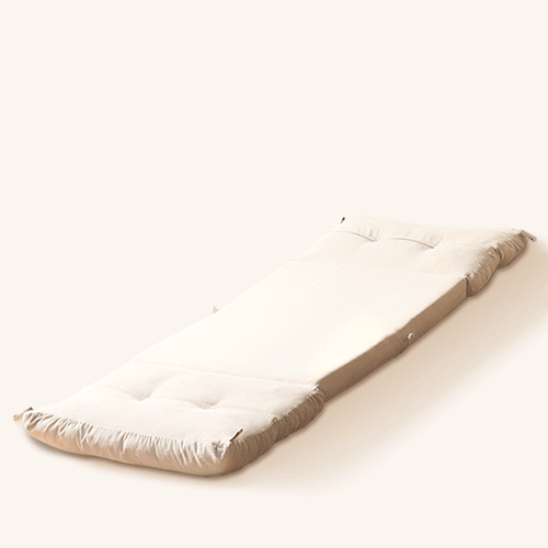 Nagoya Corduroy Plush Creamy Sofa Bed - Oak Furniture Store