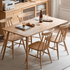 Oslo Natural Solid Oak Dining Table - Oak Furniture Store