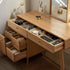 Oslo Natural Solid Oak Dressing Table Design B - Oak Furniture Store