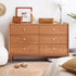 Prunus Solid Cherry 6 Chest of Drawers - Oak Furniture Store