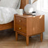 Prunus Solid Cherry Bedside Table - Oak Furniture Store