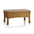 Renwick Rustic Solid Oak 4 Drawer Storage Coffee Table | square coffee table NZ with storage | Oak Furniture Store