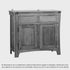 Renwick Rustic Solid Oak Small Sideboard - Oak Furniture Store