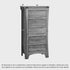 Renwick Rustic Solid Oak Tall 5 Drawers Chest - Oak Furniture Store
